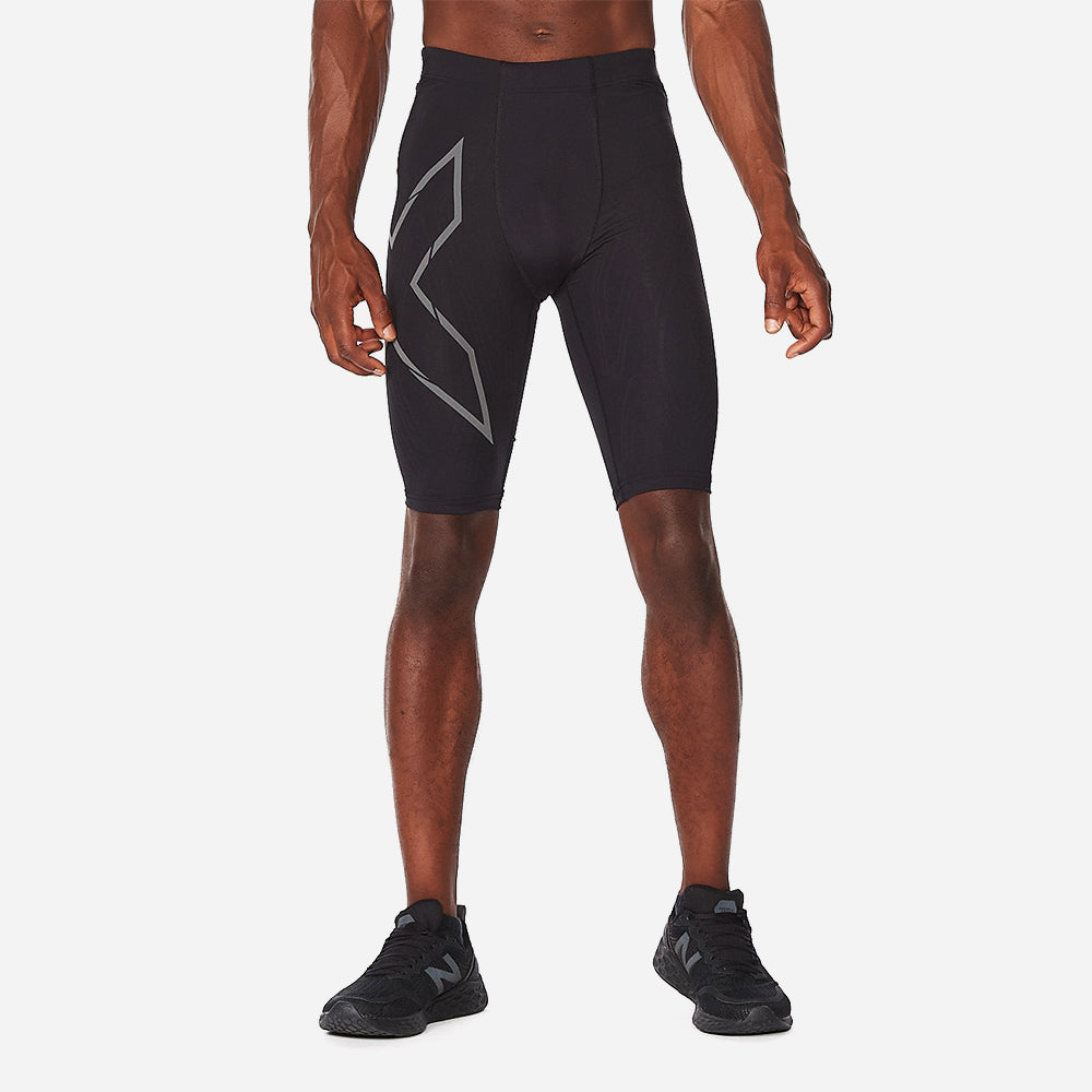 Quần Ngắn Bó Cơ Nam 2XU Light Speed Compression - Đen - Supersports Vietnam