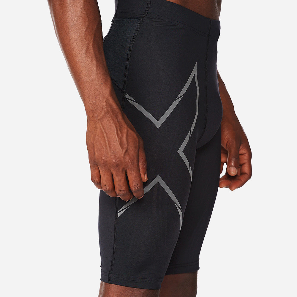Quần Ngắn Bó Cơ Nam 2XU Light Speed Compression - Đen - Supersports Vietnam