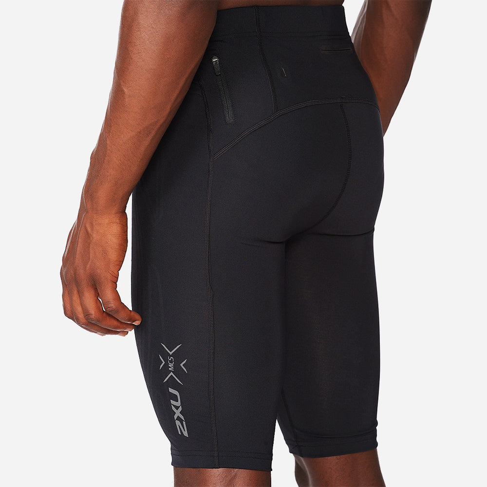 Quần Ngắn Bó Cơ Nam 2XU Light Speed Compression - Đen - Supersports Vietnam