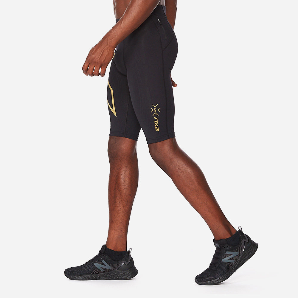 Quần Ngắn Bó Cơ Nam 2XU Light Speed Compression - Đen - Supersports Vietnam