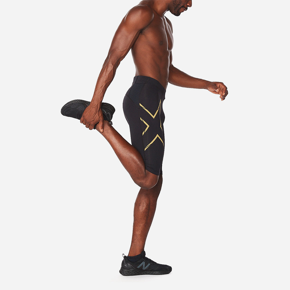 Quần Ngắn Bó Cơ Nam 2XU Light Speed Compression - Đen - Supersports Vietnam