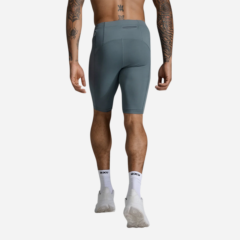 Quần Ngắn Nam 2XU Light Speed Compression - Xám - Supersports Vietnam