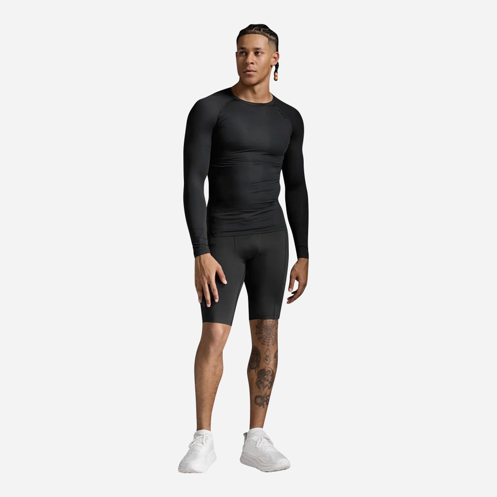 Áo Thun Tay Dài Bó Cơ Nam 2XU Core Compression - Đen - Supersports Vietnam