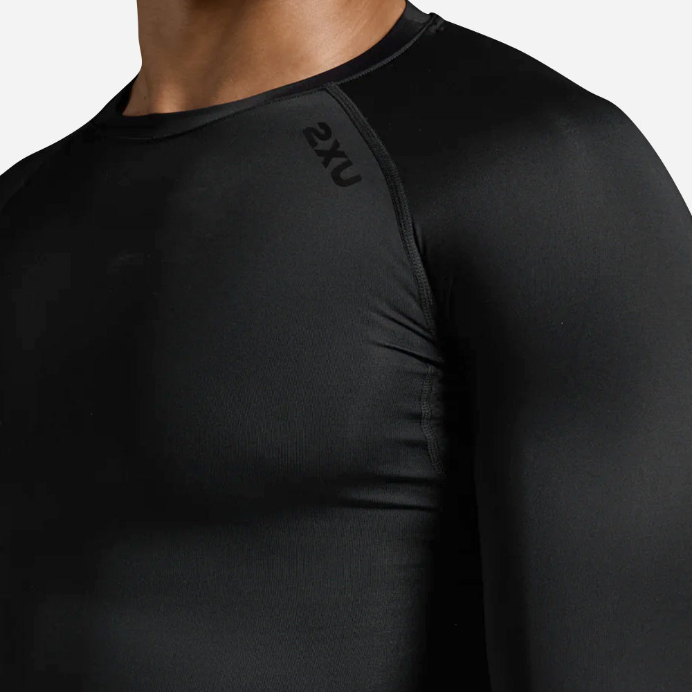 Áo Thun Tay Dài Bó Cơ Nam 2XU Core Compression - Đen - Supersports Vietnam