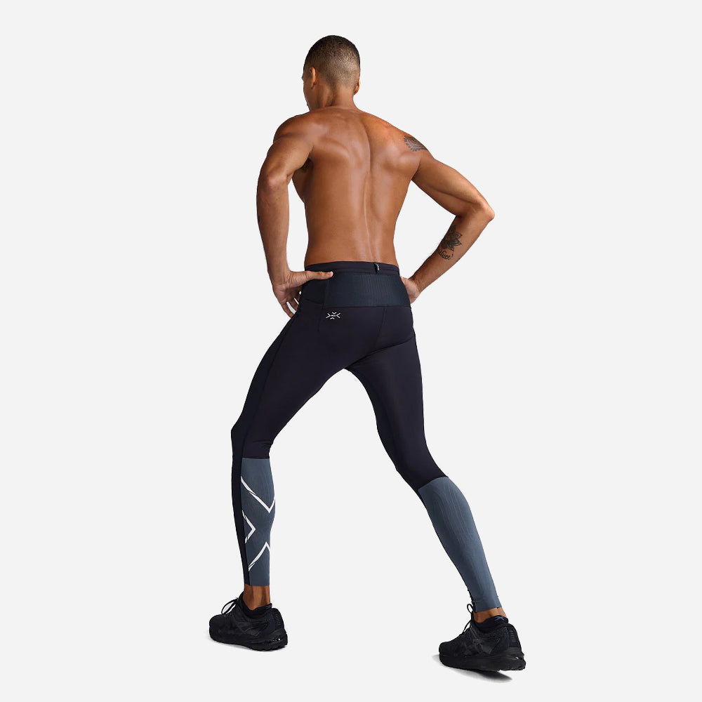 Quần Bó Thể Thao Nam 2XU Light Speed React Comp - Đen - Supersports Vietnam