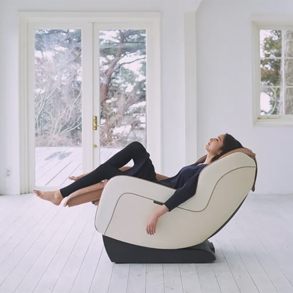 Ghế Massage Toàn Thân Nhỏ Gọn Nhật Bản Synca Circ+ Mr360 - Cam - Supersports Vietnam