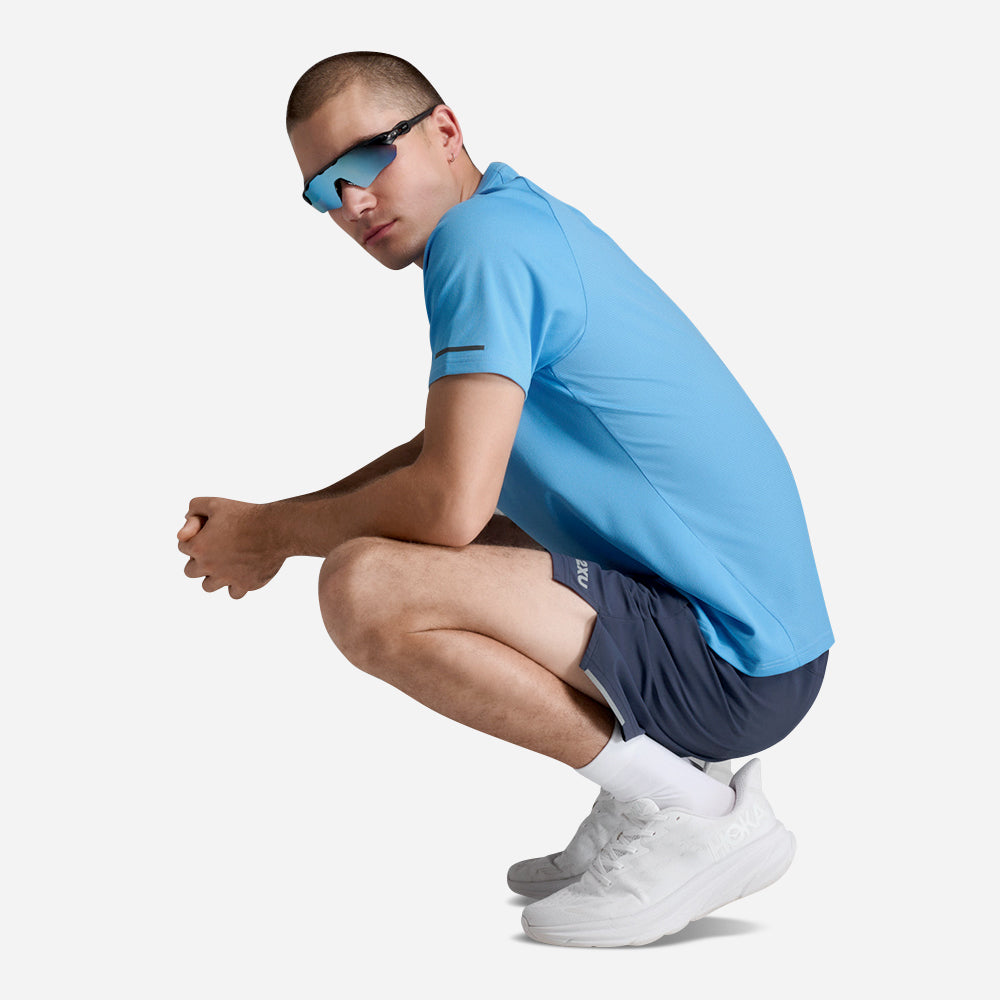Áo Thun Tay Ngắn Nam 2XU Aero - Xanh Dương - Supersports Vietnam
