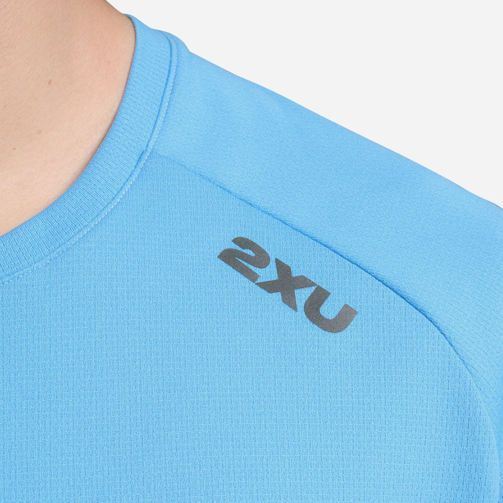 Áo Thun Tay Ngắn Nam 2XU Aero - Xanh Dương - Supersports Vietnam