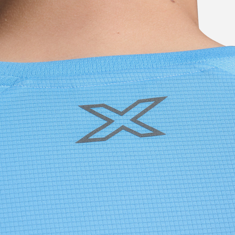 Áo Thun Tay Ngắn Nam 2XU Aero - Xanh Dương - Supersports Vietnam