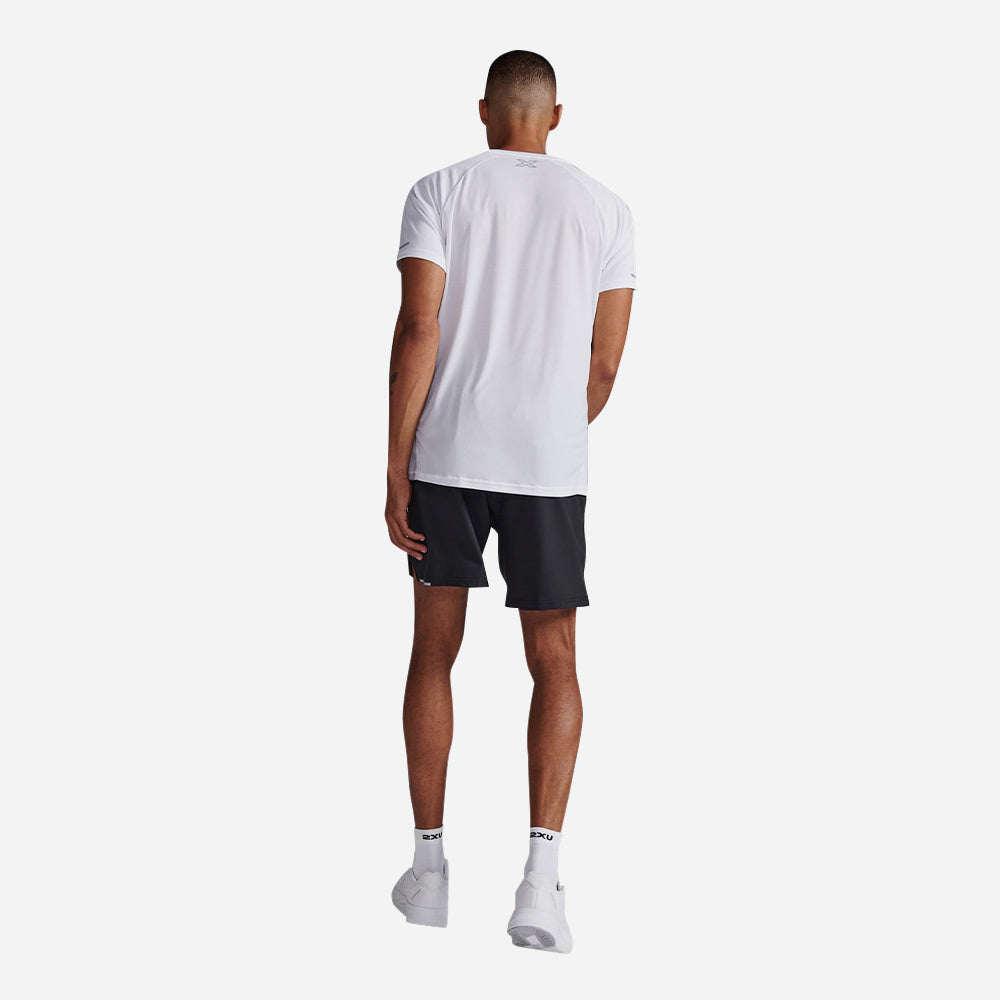 Áo Tay Ngắn Nam 2XU Aero - Trắng - Supersports Vietnam