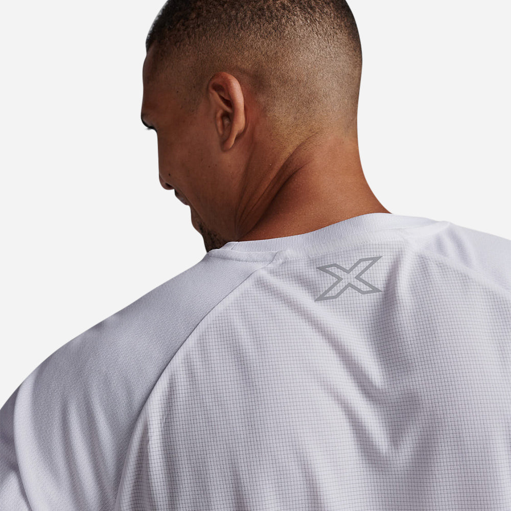 Áo Tay Ngắn Nam 2XU Aero - Trắng - Supersports Vietnam