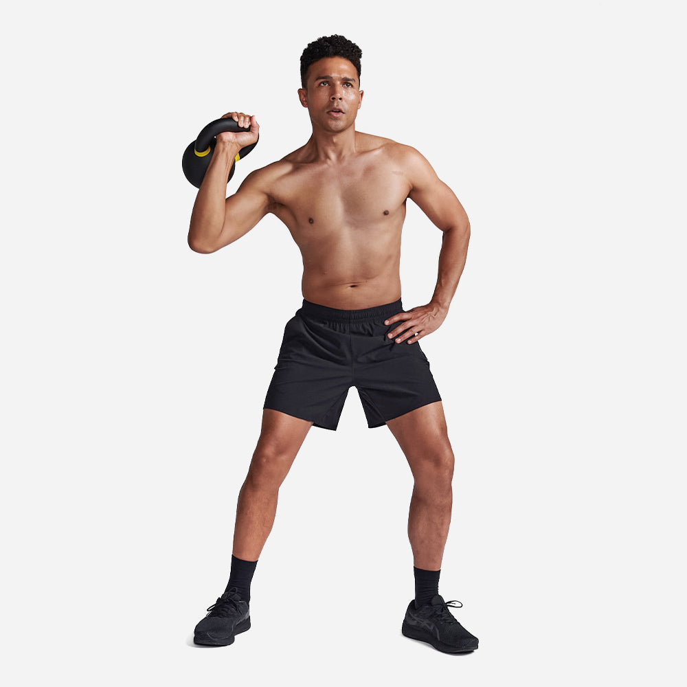 Quần Ngắn Nam 2XU Motion 6 Inch - Đen - Supersports Vietnam