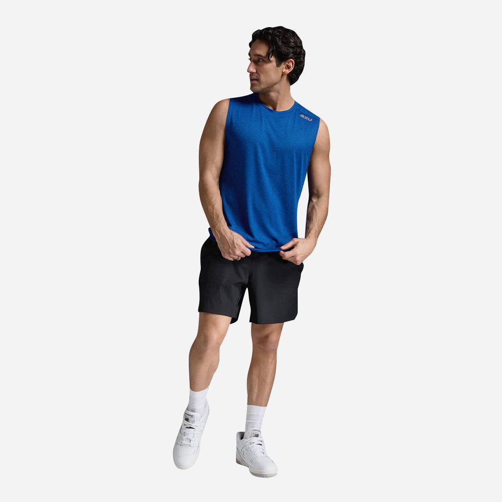 Áo Ba Lỗ Nam 2XU Motion - Xanh Dương - Supersports Vietnam