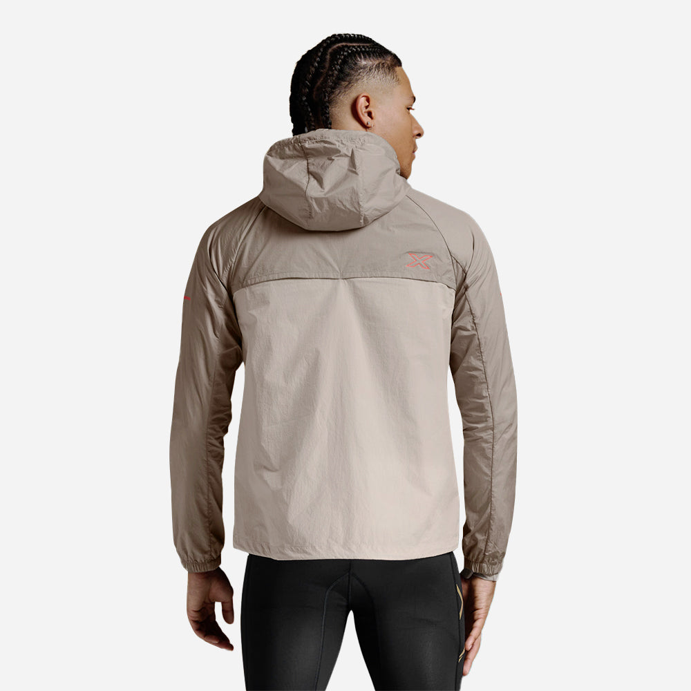Áo Khoác Nam 2XU Aero Windbreaker - Xám - Supersports Vietnam