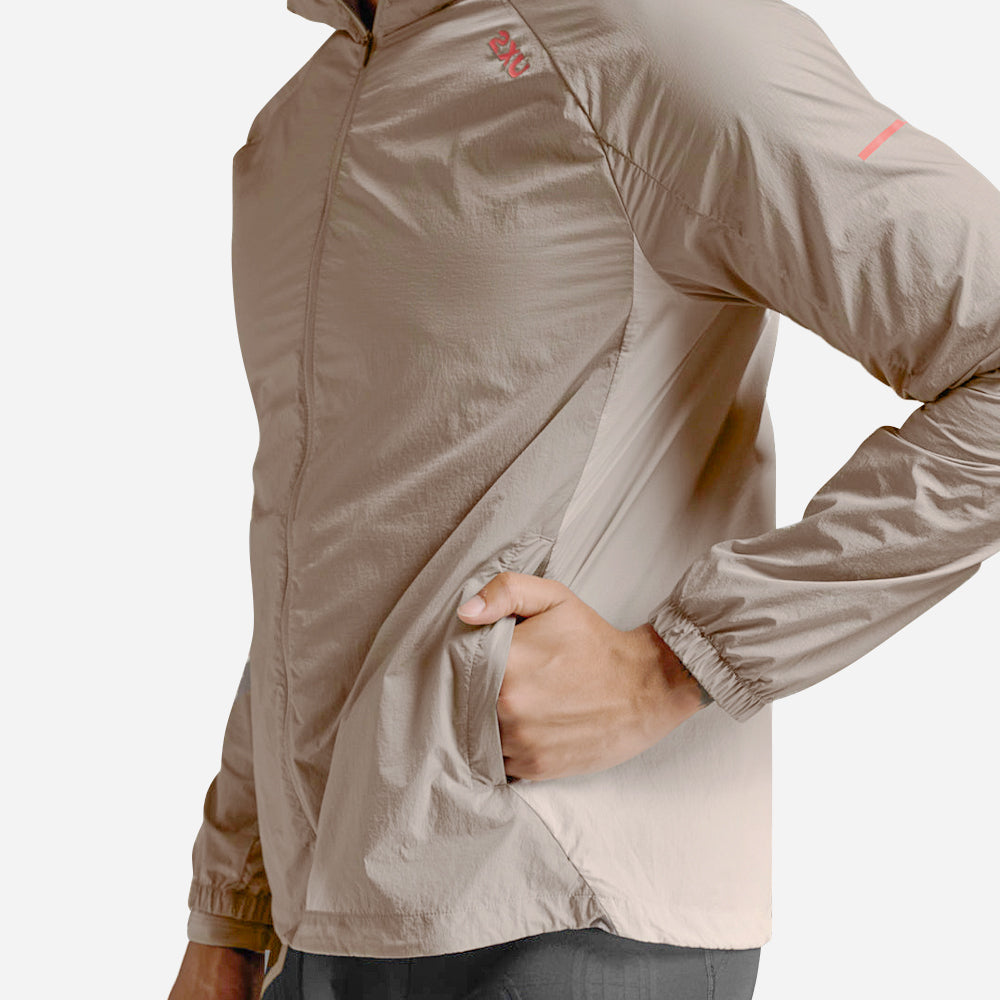 Áo Khoác Nam 2XU Aero Windbreaker - Xám - Supersports Vietnam