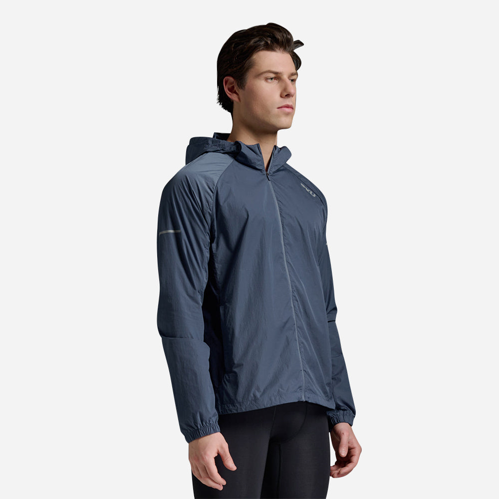 Áo Khoác Nam 2XU Aero Windbreaker - Xanh Navy - Supersports Vietnam