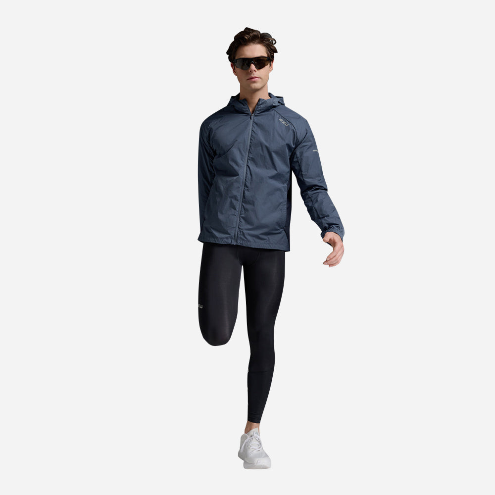 Áo Khoác Nam 2XU Aero Windbreaker - Xanh Navy - Supersports Vietnam
