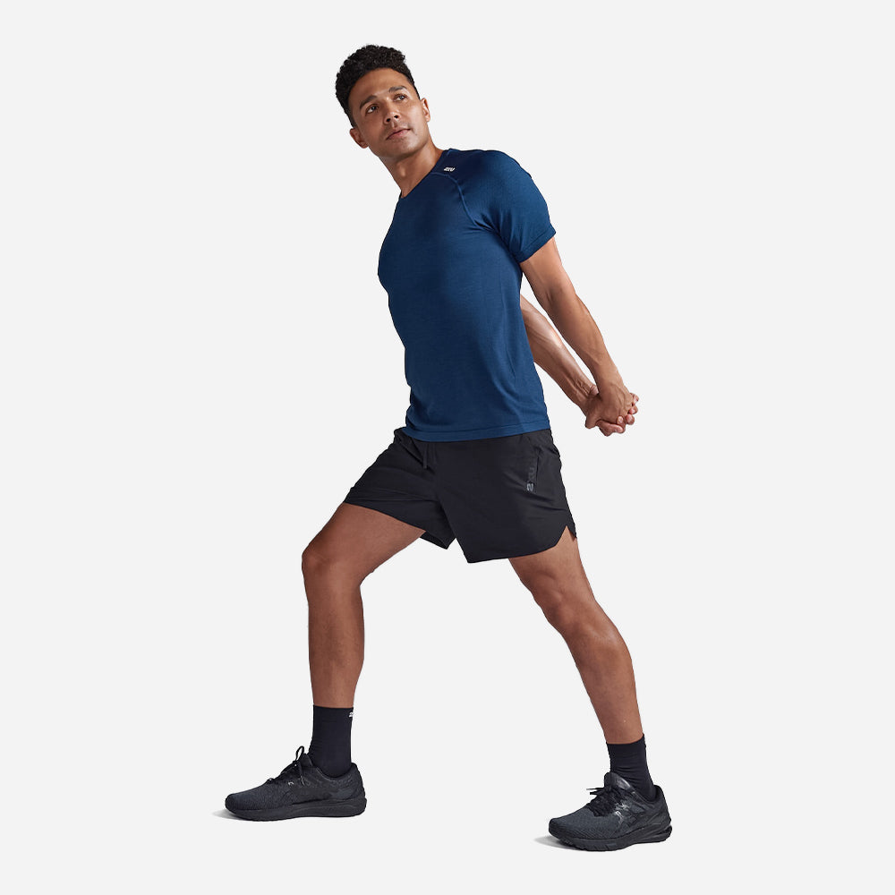 Áo Tay Ngắn Nam 2XU Motion Tech - Xanh Dương - Supersports Vietnam
