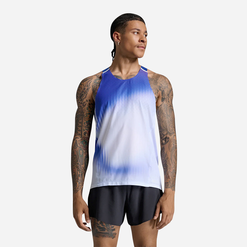 Áo Ba Lỗ Nam 2XU Light Speed React Singlet - Xanh Dương - Supersports Vietnam