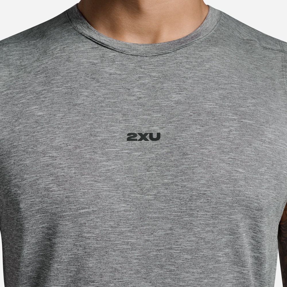 Áo Ba Lỗ Nam 2XU Motion Soft Jersey - Xám - Supersports Vietnam