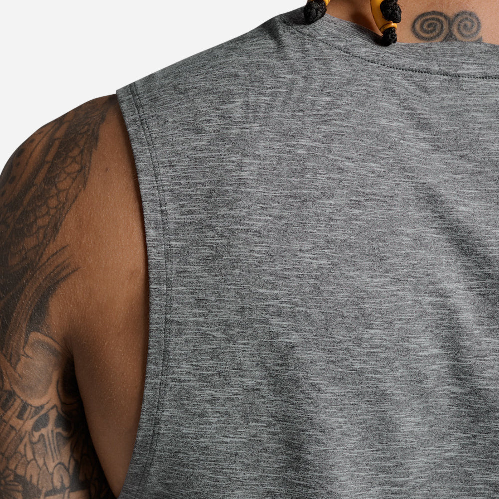 Áo Ba Lỗ Nam 2XU Motion Soft Jersey - Xám - Supersports Vietnam