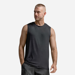 Áo Ba Lỗ Nam 2XU Signature Soft - Đen - Supersports Vietnam