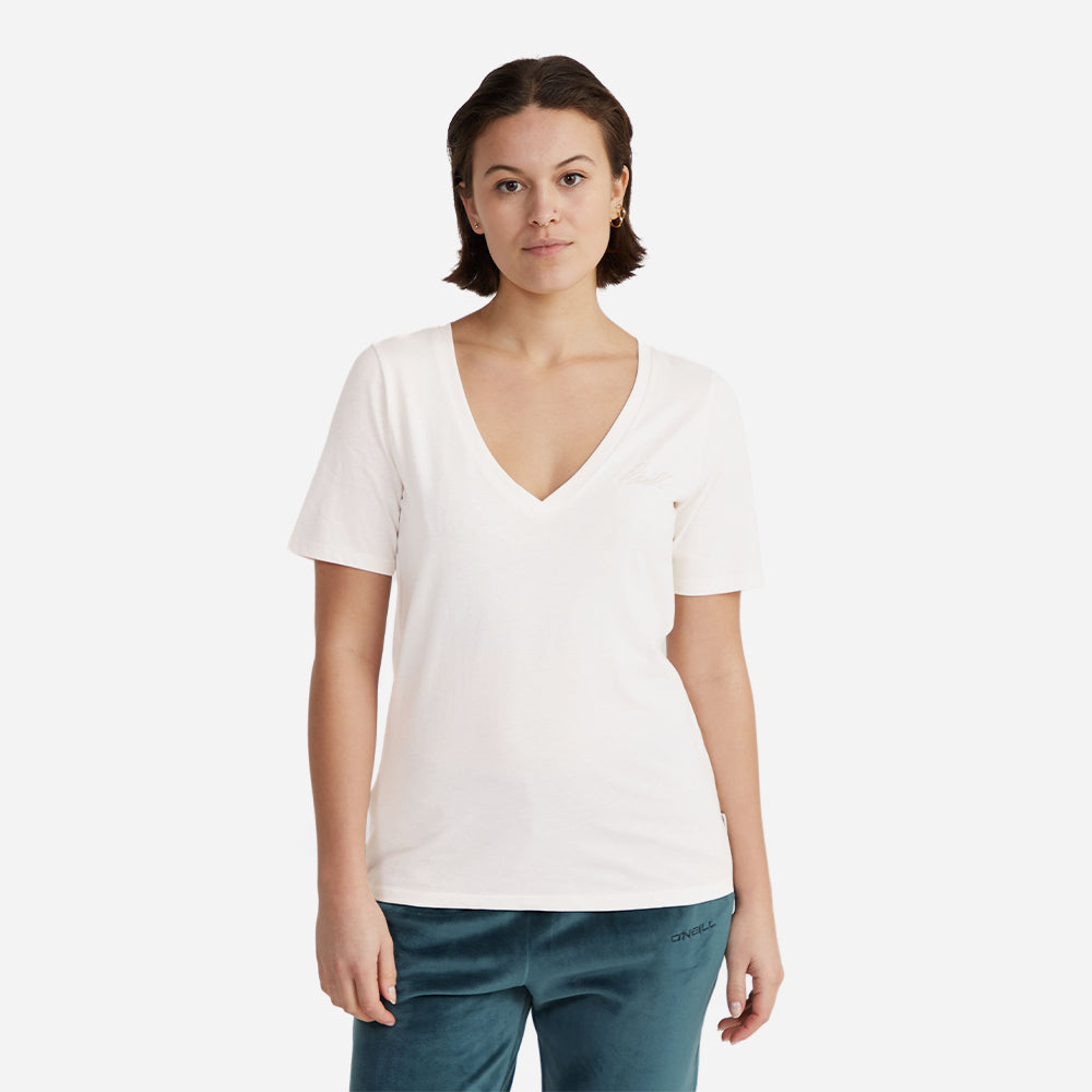 Áo Thun Nữ O'Neill Essentials V-Neck - Be - Supersports Vietnam