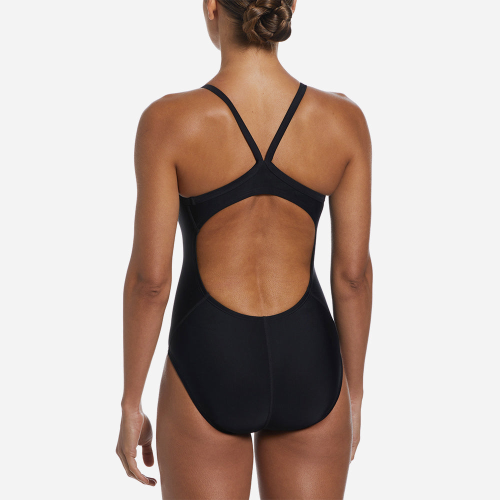 Đồ Bơi Một Mảnh Nữ Nike Swim Racerback - Đen - Supersports Vietnam