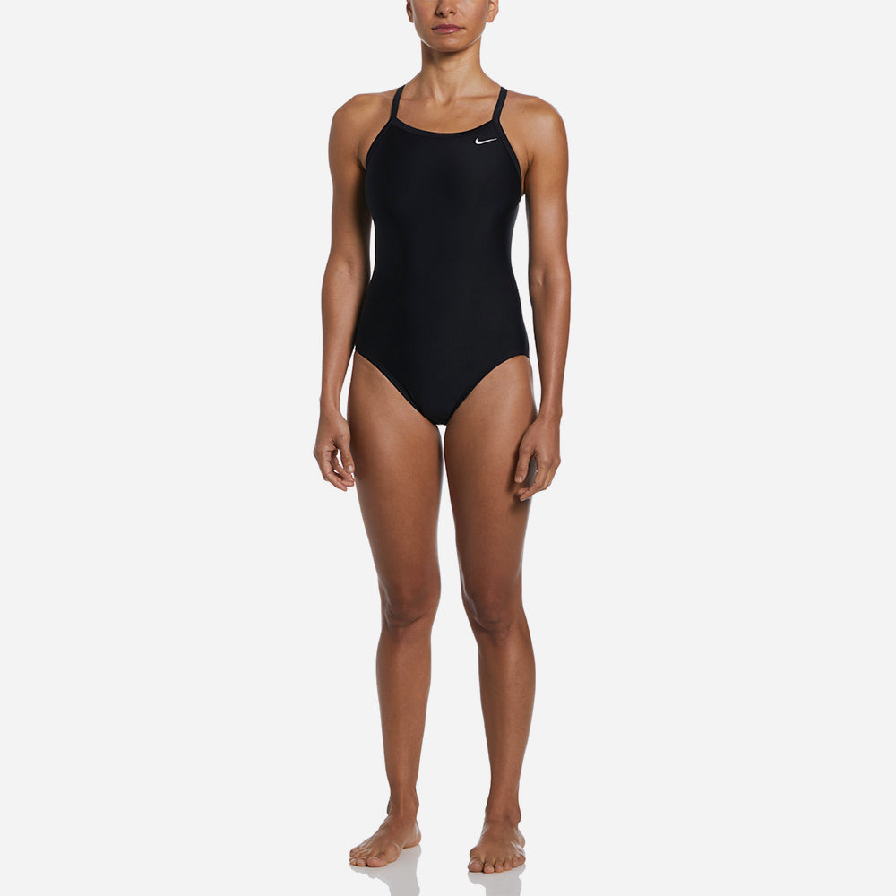 Đồ Bơi Một Mảnh Nữ Nike Swim Racerback - Đen - Supersports Vietnam