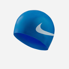 Nón Bơi Người Lớn Nike Swim Big Swoosh - Xanh Dương - Supersports Vietnam