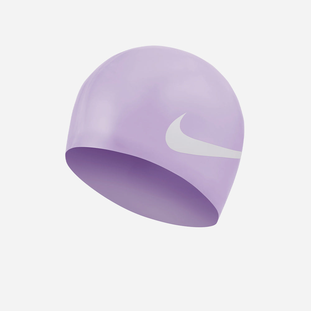 Nón Bơi Người Lớn Nike Swim Big Swoosh - Tím - Supersports Vietnam