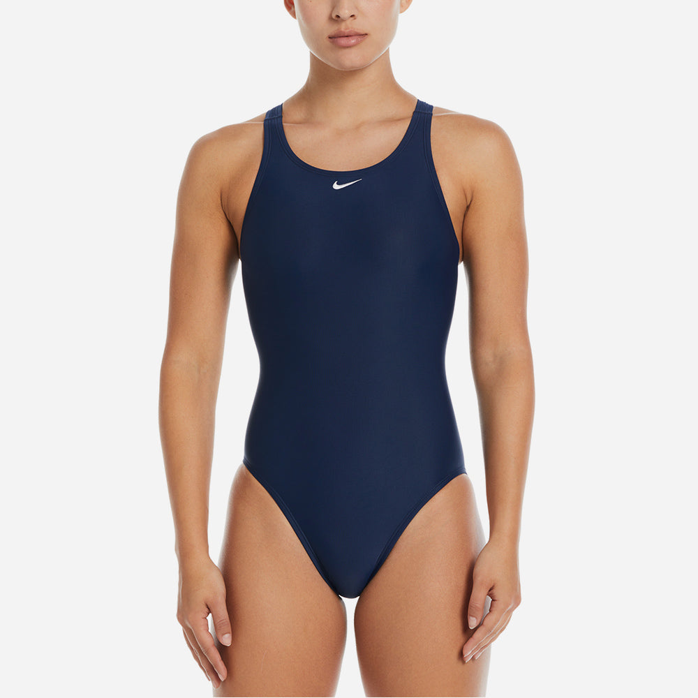 Đồ Bơi Một Mảnh Nữ Nike Swim Fastback - Xanh Navy - Supersports Vietnam