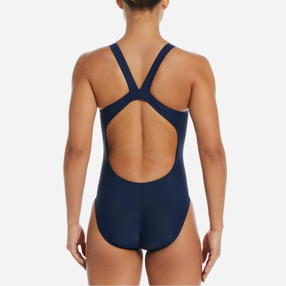 Đồ Bơi Một Mảnh Nữ Nike Swim Fastback - Xanh Navy - Supersports Vietnam