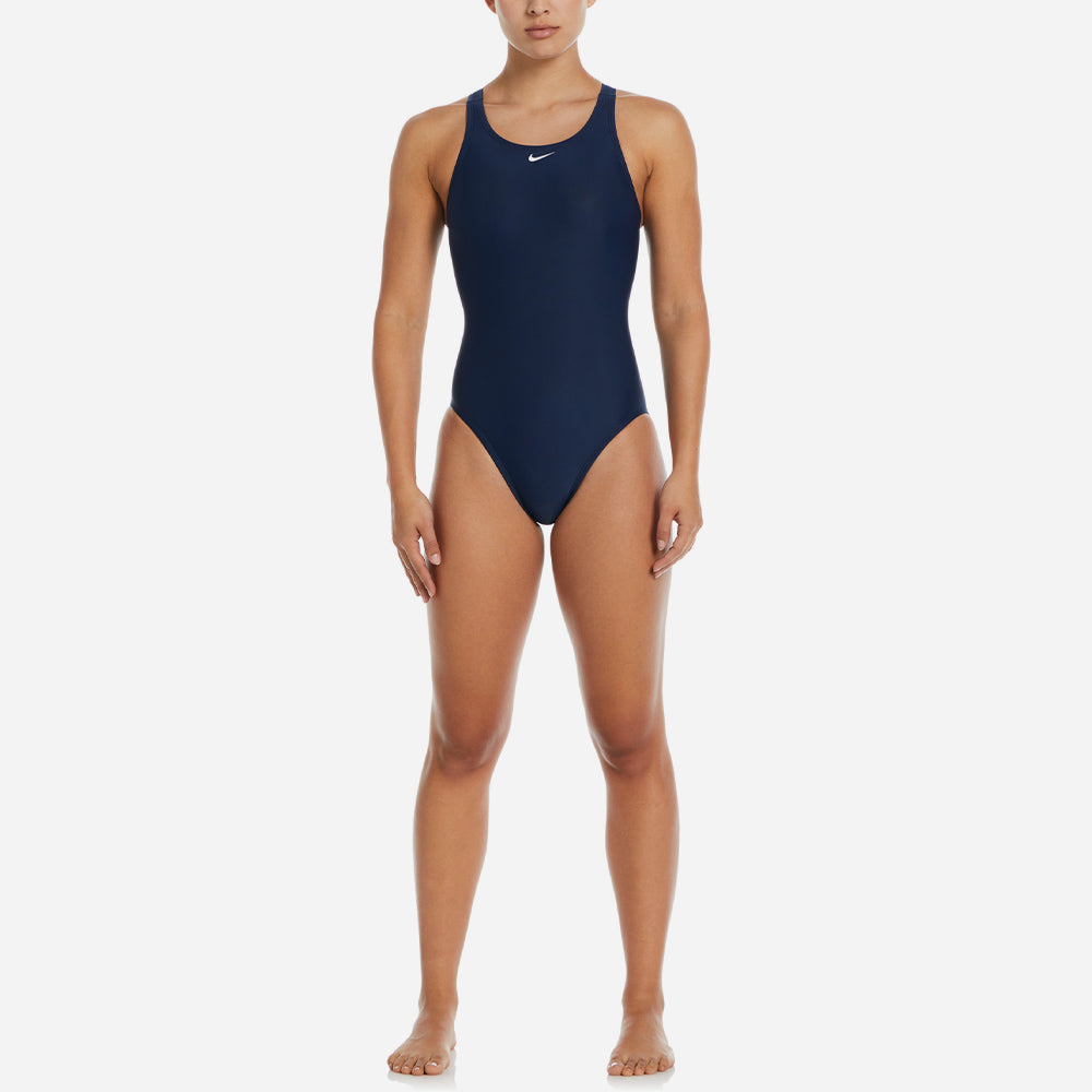 Đồ Bơi Một Mảnh Nữ Nike Swim Fastback - Xanh Navy - Supersports Vietnam