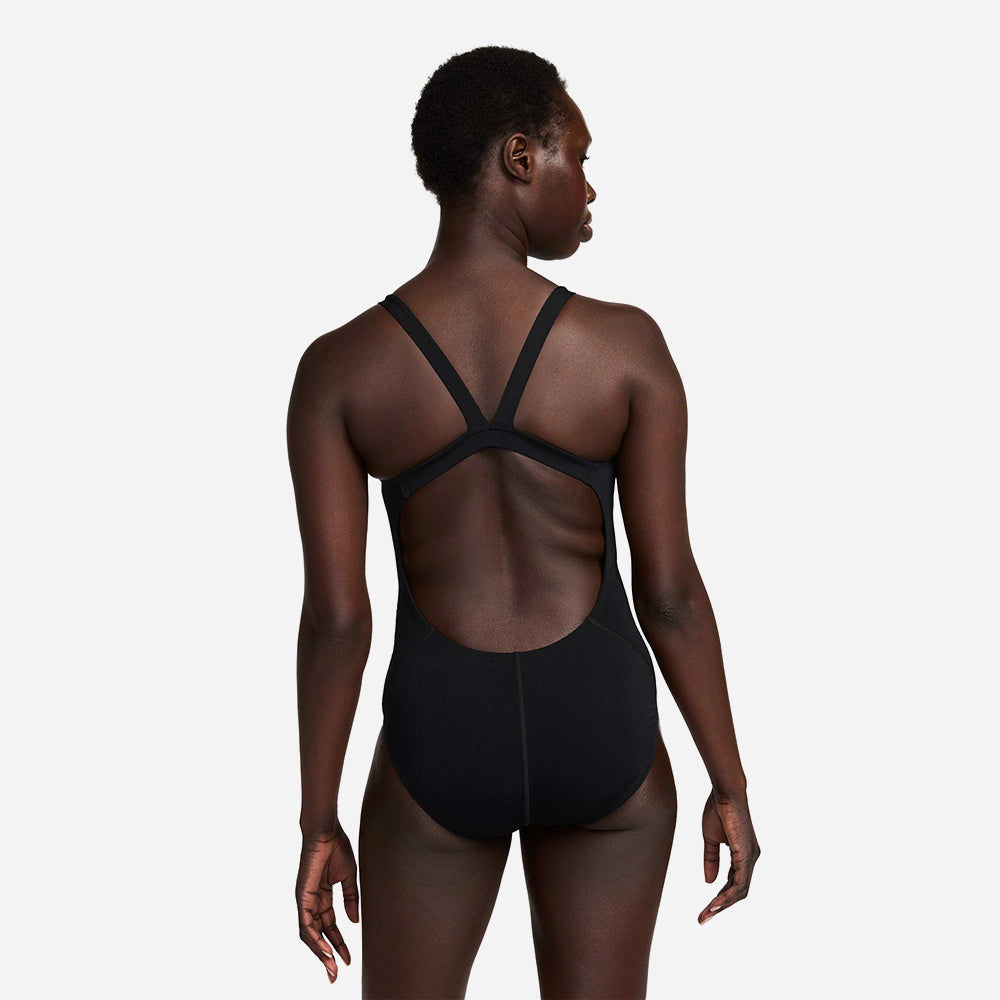 Đồ Bơi Một Mảnh Nữ Nike Swim Fastback Low Leg One - Đen - Supersports Vietnam