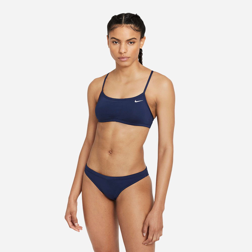 Đồ Bơi Hai Mảnh Nữ Nike Swim Racerback - Xanh Navy - Supersports Vietnam