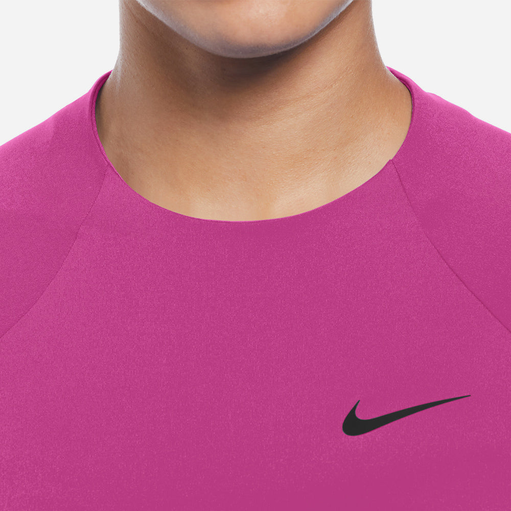 Áo Bơi Nữ Nike Swim Long Sleeve Hydroguard - Hồng - Supersports Vietnam