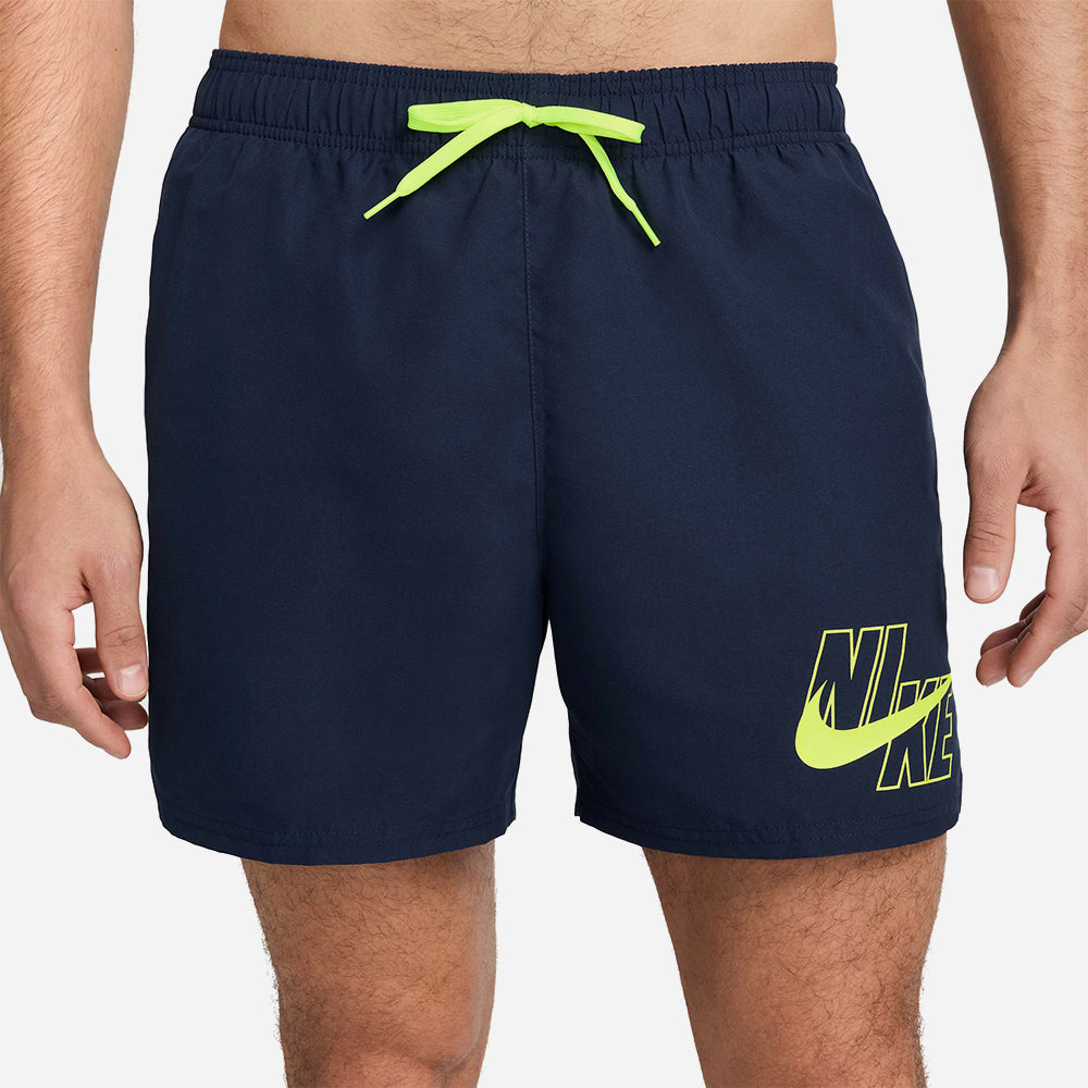 Quần Bơi Nam Nike Swim Logo 5" Volley - Xanh Navy - Supersports Vietnam