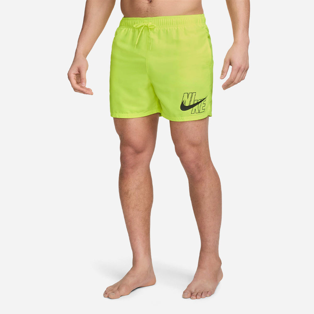 Quần Bơi Nam Nike Swim Logo 5" Volley - Xanh Lá - Supersports Vietnam