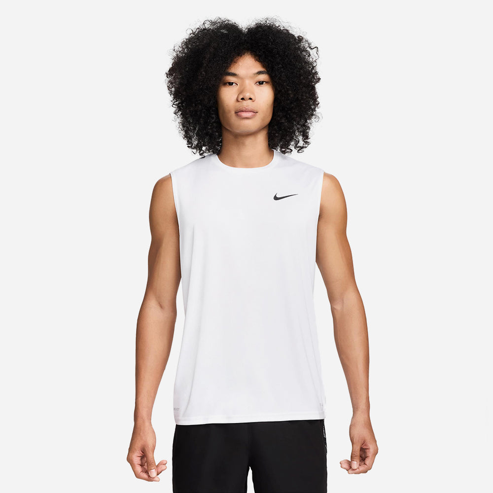 Áo Bơi Thể Thao Nam Nike Swim Sleeveless Hydroguard - Trắng - Supersports Vietnam
