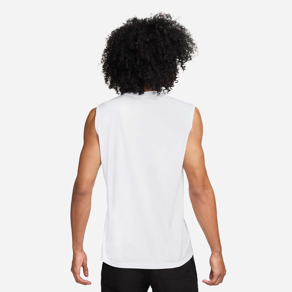 Áo Bơi Thể Thao Nam Nike Swim Sleeveless Hydroguard - Trắng - Supersports Vietnam