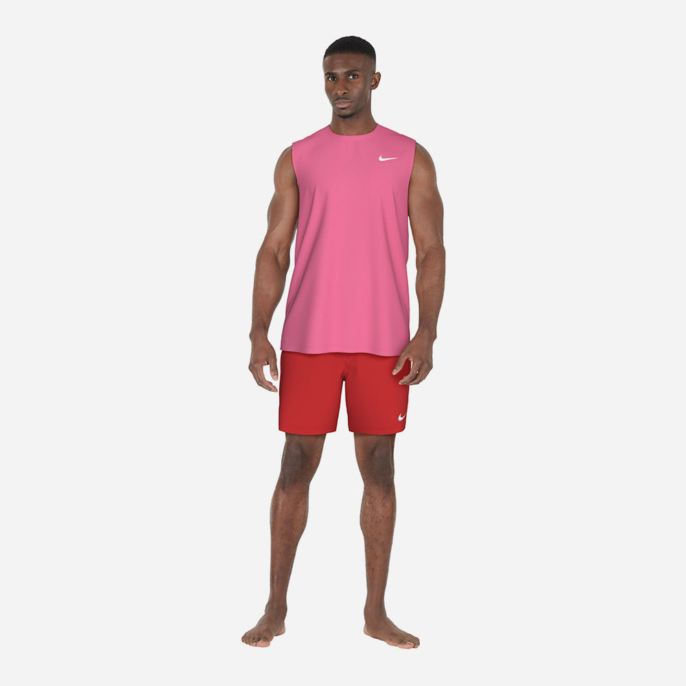 Áo Bơi Thể Thao Nam Nike Swim Sleeveless Hydroguard - Hồng - Supersports Vietnam
