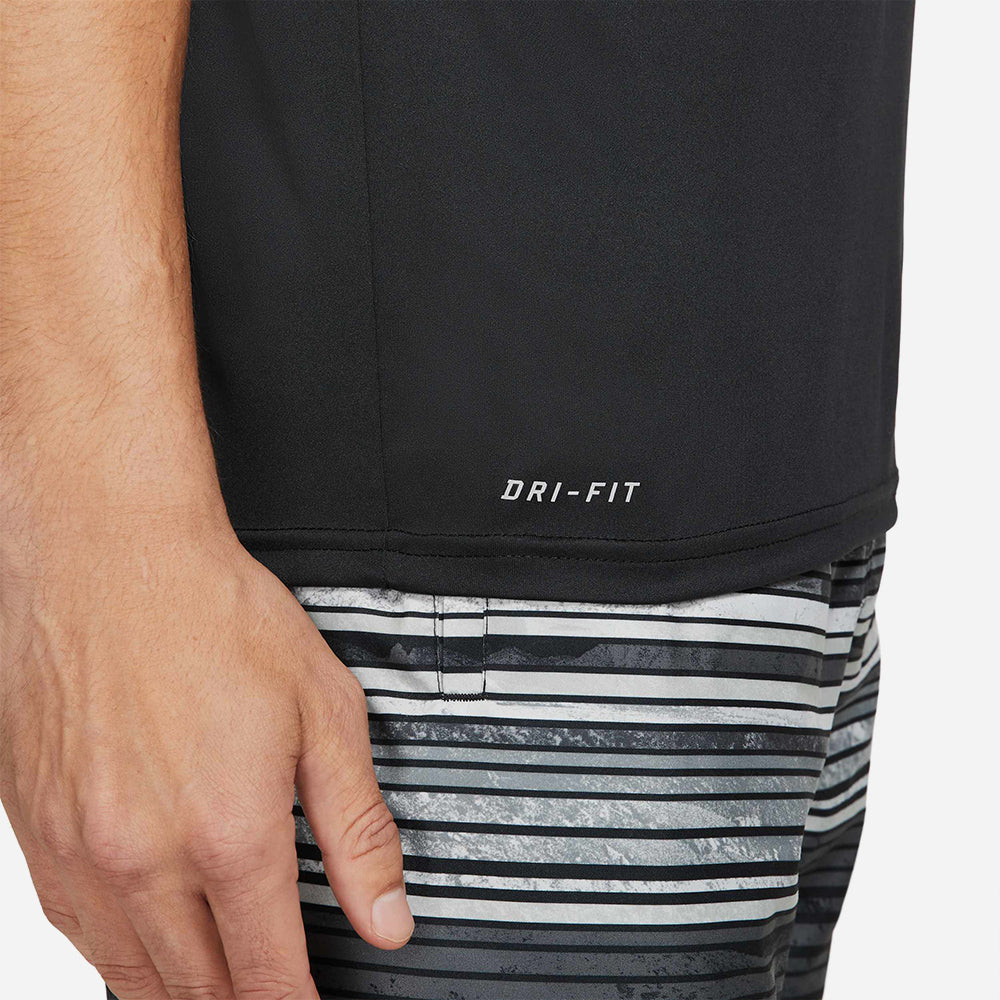 Áo Bơi Nam Nike Swim Sleeve Hydroguard - Đen - Supersports Vietnam