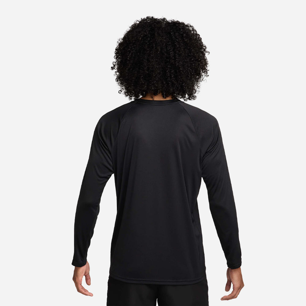 Áo Bơi Nam Nike Swim Long Sleeve Hydroguard - Đen - Supersports Vietnam