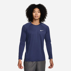 Áo Bơi Nam Nike Swim Long Sleeve Hydroguard - Xanh Navy - Supersports Vietnam