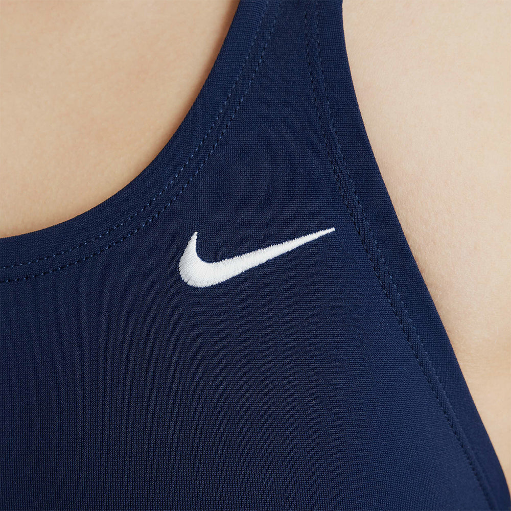 Đồ Bơi Một Mảnh Bé Gái Nike Swim Fastback - Xanh Navy - Supersports Vietnam