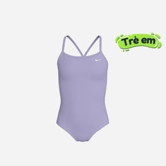 Đồ Bơi Một Mảnh Bé Gái Nike Swim Racerback One Piece - Tím - Supersports Vietnam