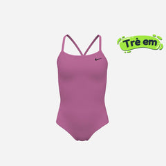 Đồ Bơi Một Mảnh Bé Gái Nike Swim Racerback One Piece - Hồng - Supersports Vietnam