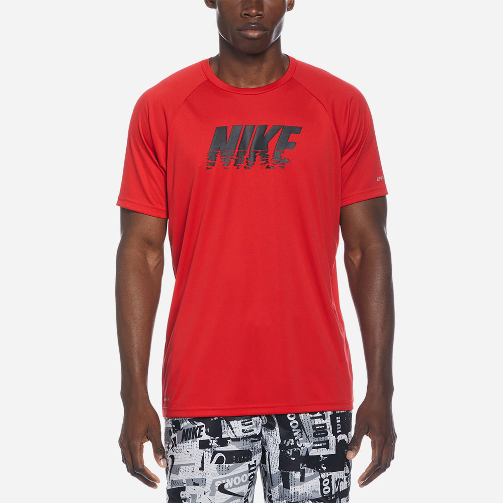 Áo Bơi Nam Nike Swim Sleeve Hydroguard - Đỏ - Supersports Vietnam