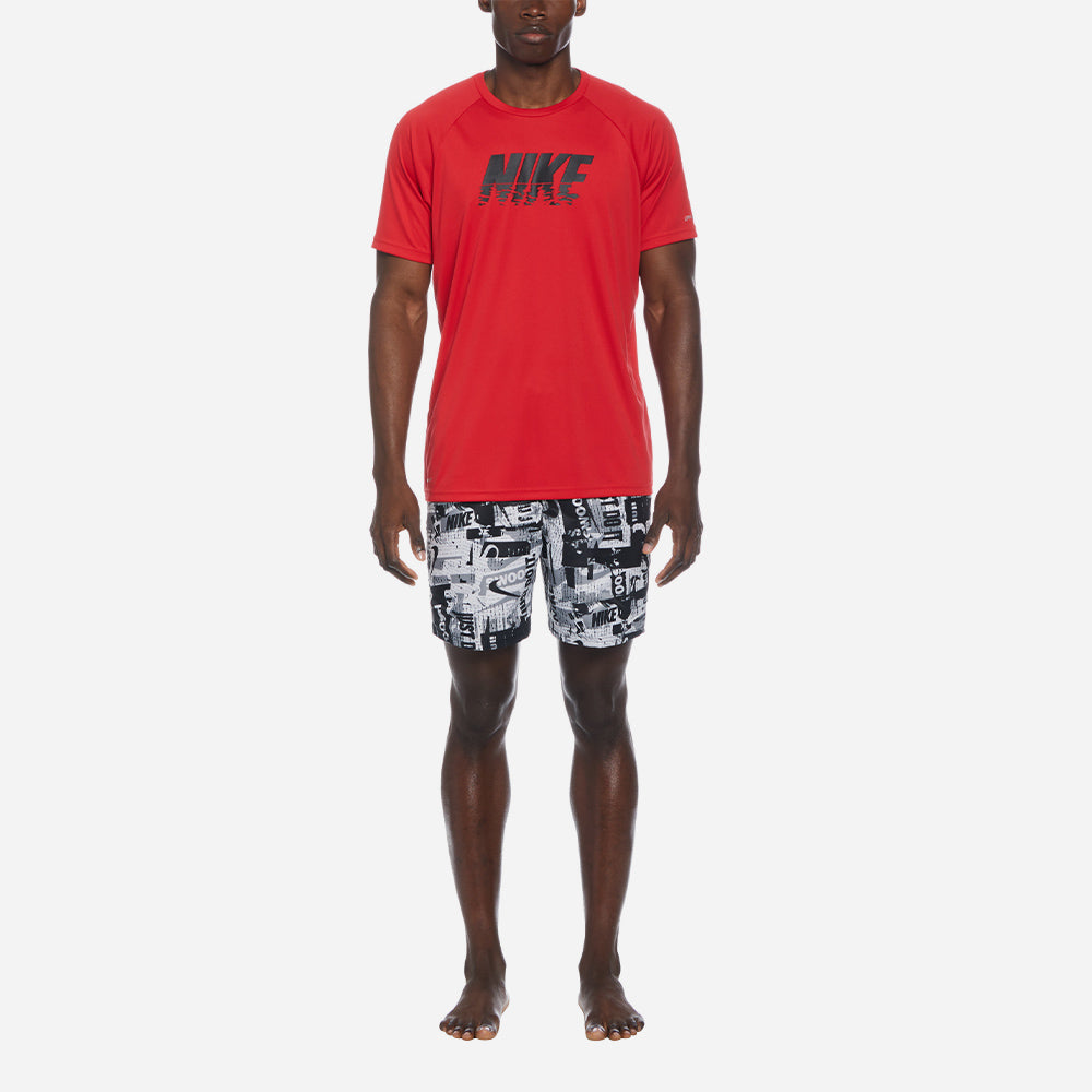 Áo Bơi Nam Nike Swim Sleeve Hydroguard - Đỏ - Supersports Vietnam